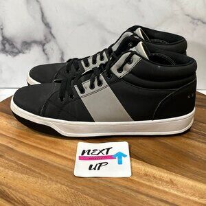 Hardlined By Sean John Mens Dagger Black Mid Retro Sneaker Shoes Sz 10